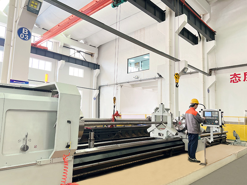CNC pipe thread lathe