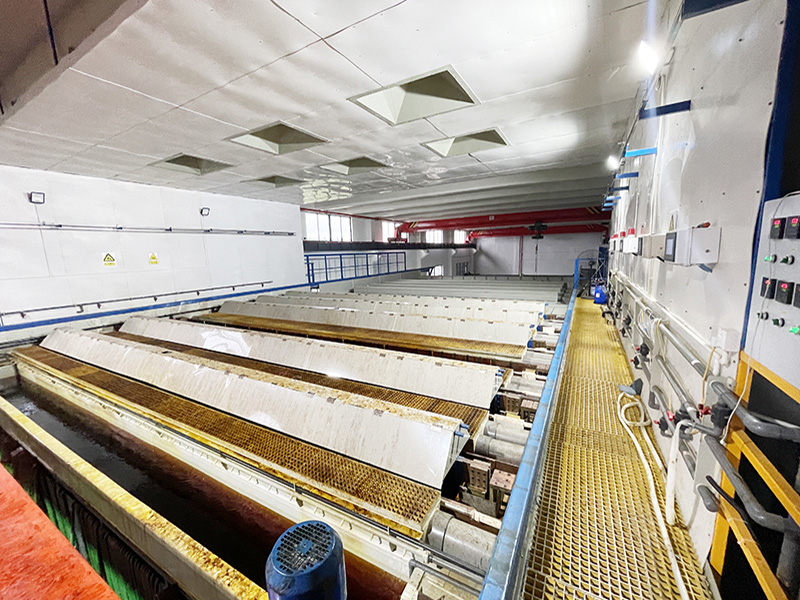 Horizontal plating
